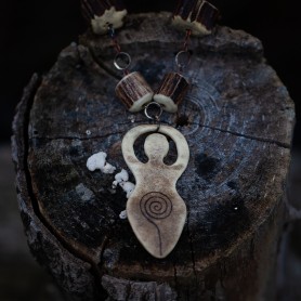 Spiral Goddess z paroží