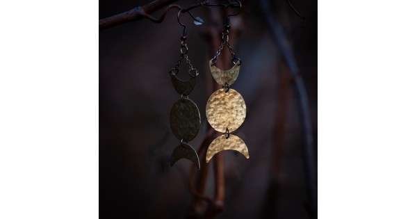 Triple moon mosaz