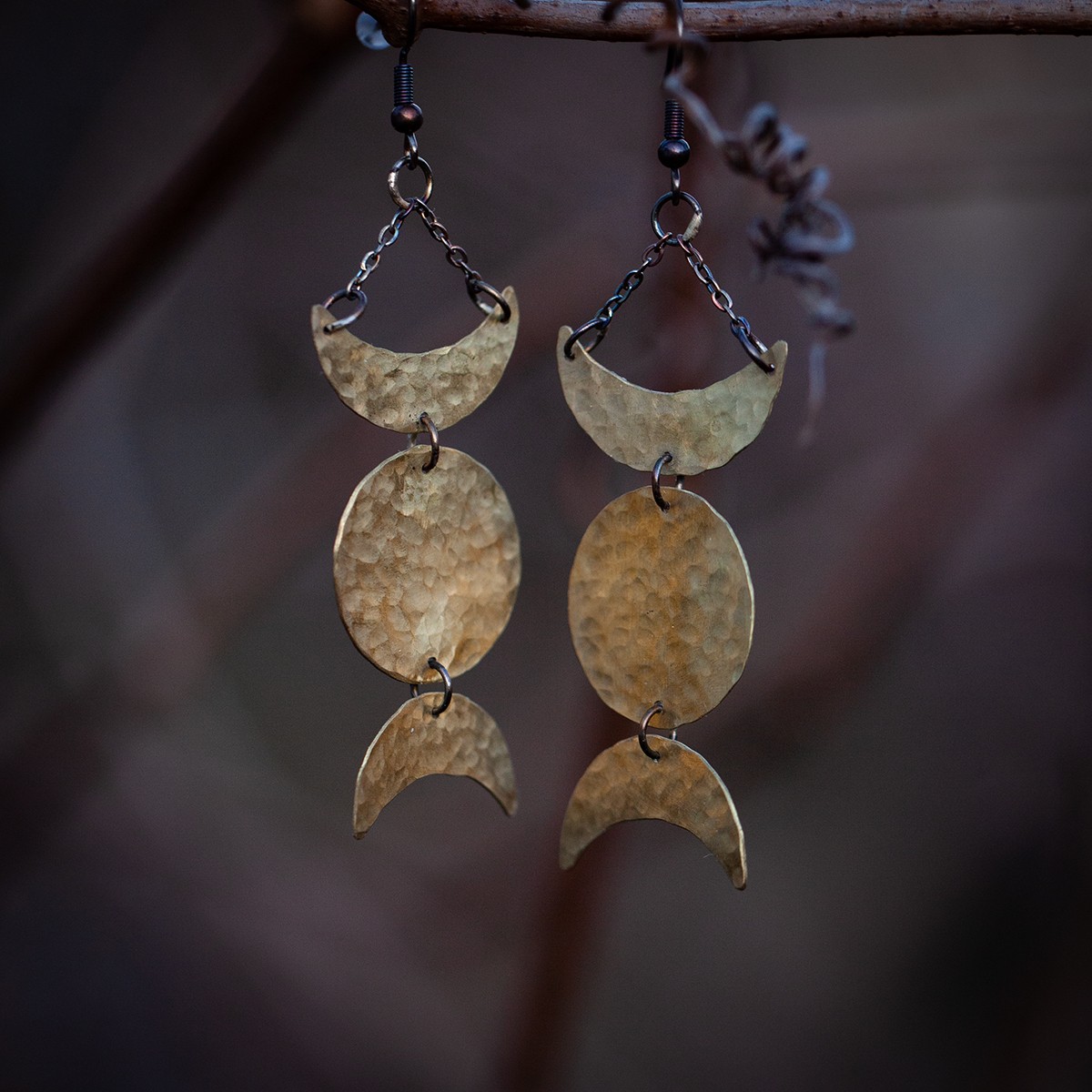 Triple moon mosaz