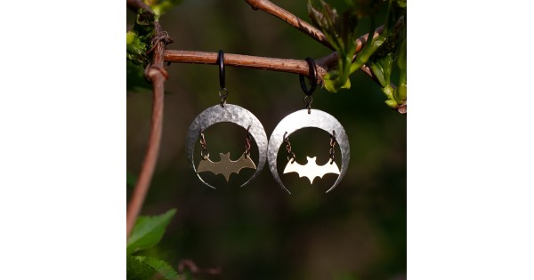 Náušnice Batman