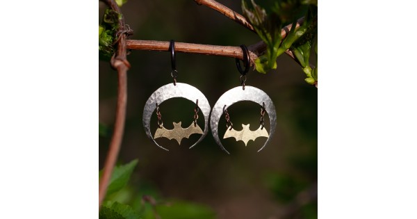 Náušnice Batman
