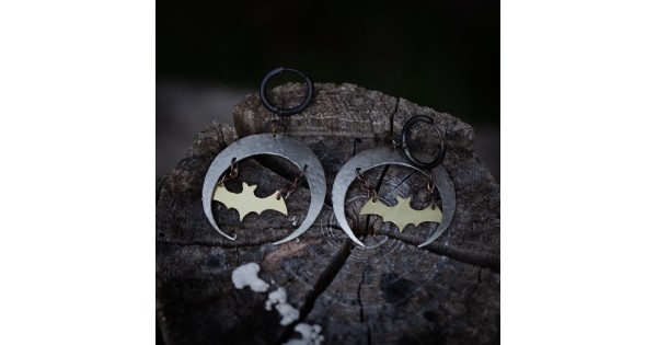 Náušnice Batman