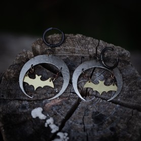 Náušnice Batman